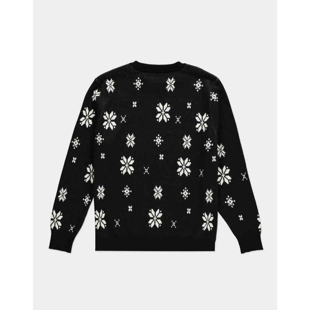 Star Wars - The Mandalorian The Child Knitted Weihnachtspullover - Schwarz